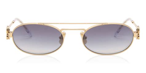 Miu Miu MU54ZS 5AK30C Sunglasses in Gold